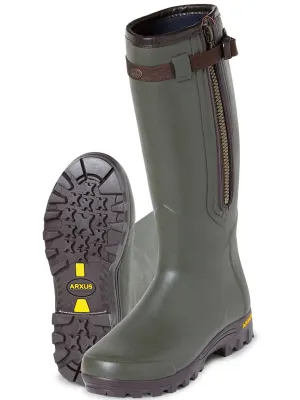 40% OFF - ARXUS Primo Nord Air Wellington Boots - Neoprene - Dark Olive - Size: UK 6 (EU39)