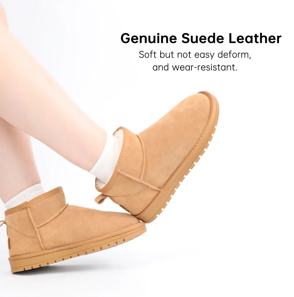 #5899/#5854/#7111 Classic Ankle A | Flat Padded Ankle Snow Boots