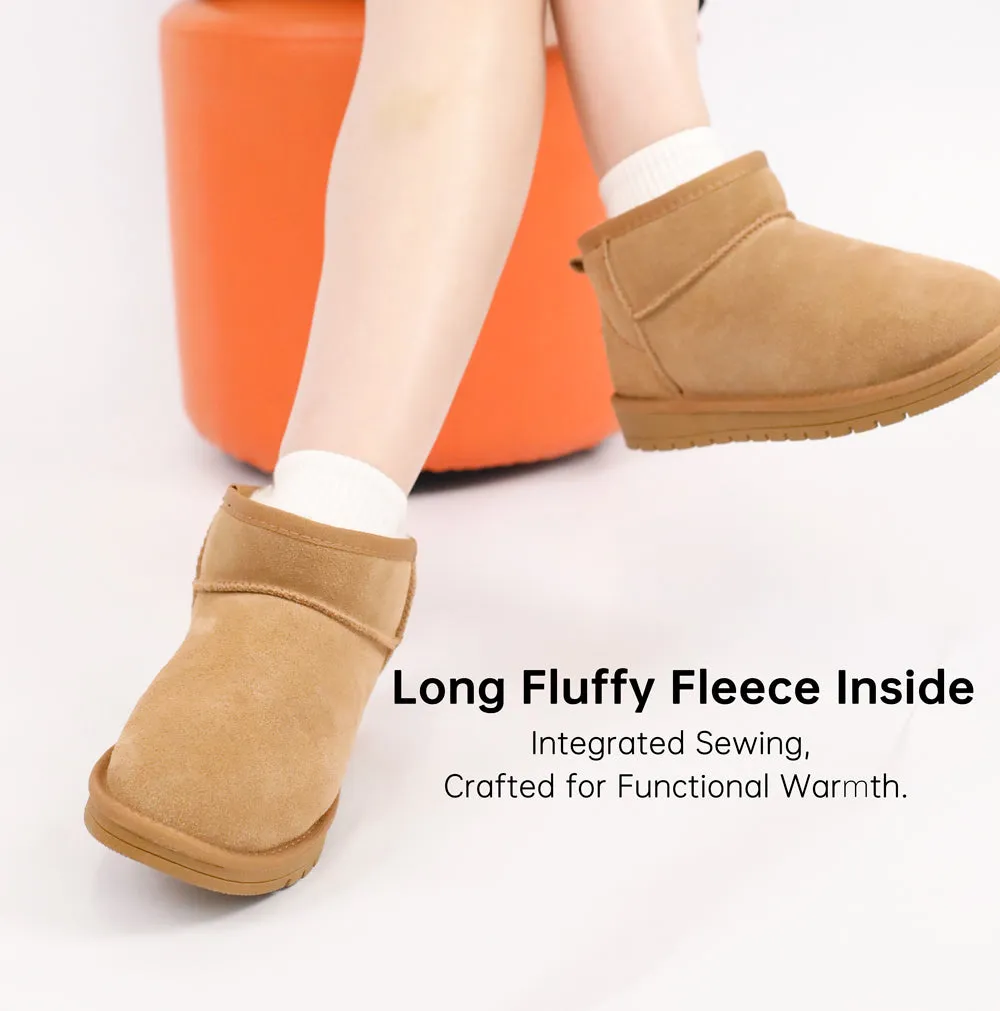 #5899/#5854/#7111 Classic Ankle A | Flat Padded Ankle Snow Boots
