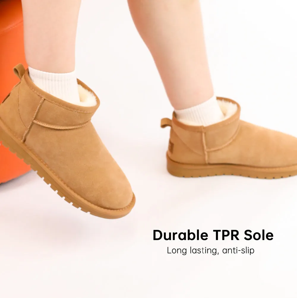 #5899/#5854/#7111 Classic Ankle A | Flat Padded Ankle Snow Boots