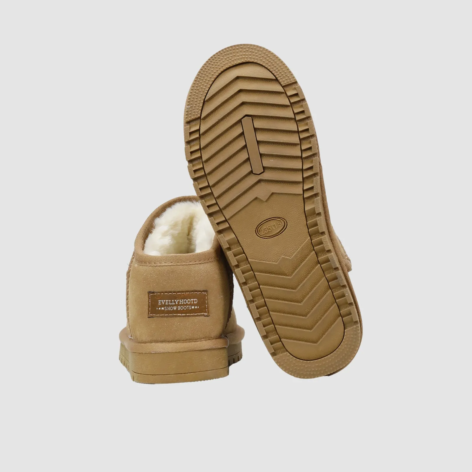 #5899/#5854/#7111 Classic Ankle A | Flat Padded Ankle Snow Boots