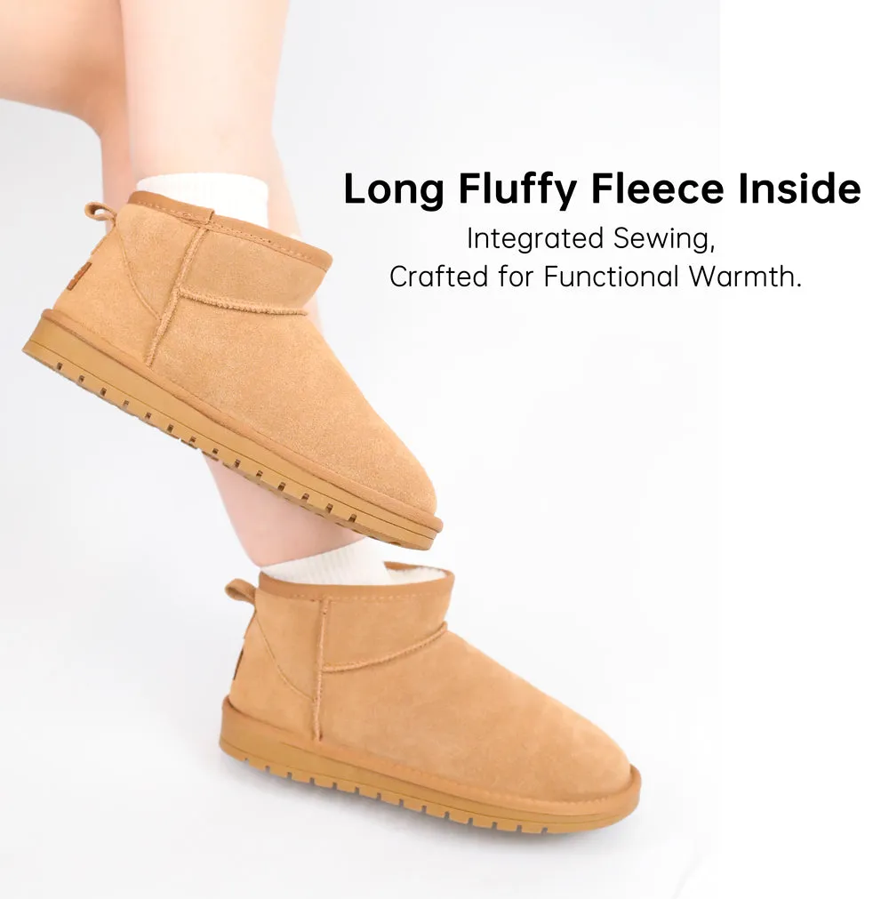 #5899/#5854/#7111 Classic Ankle A | Flat Padded Ankle Snow Boots