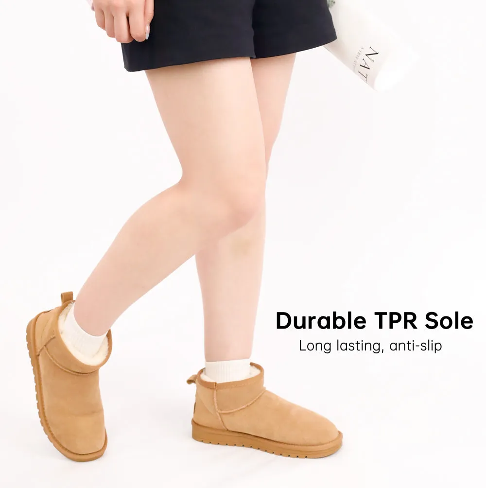 #5899/#5854/#7111 Classic Ankle A | Flat Padded Ankle Snow Boots