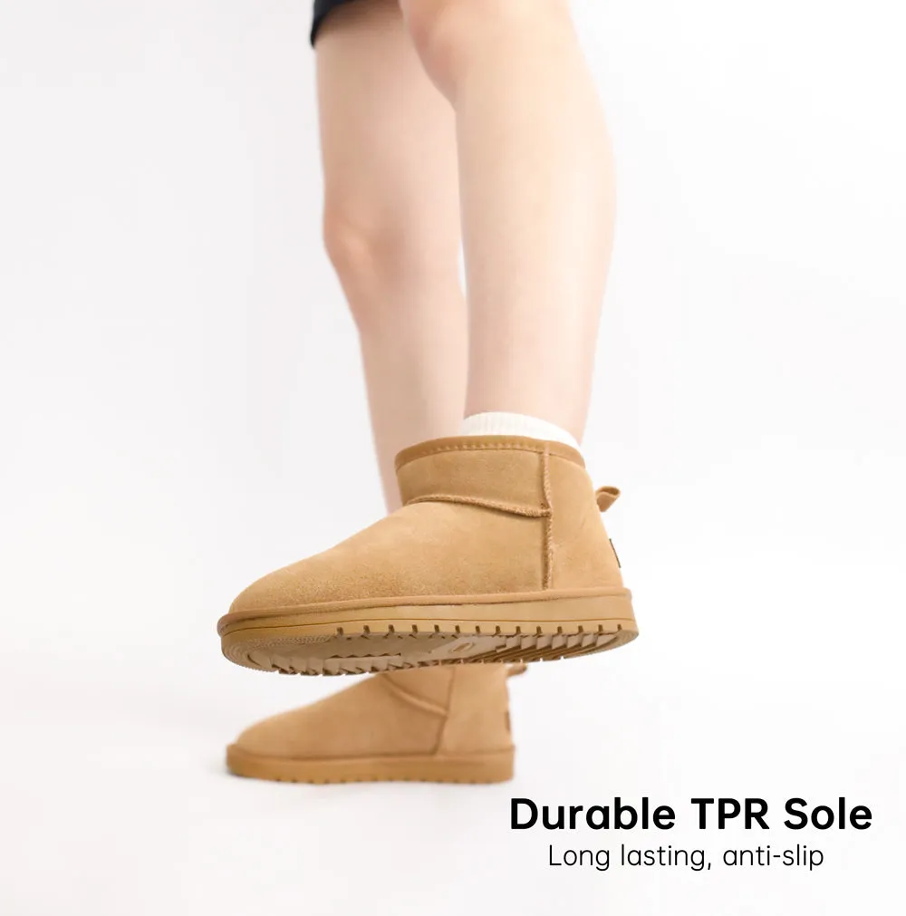 #5899/#5854/#7111 Classic Ankle A | Flat Padded Ankle Snow Boots