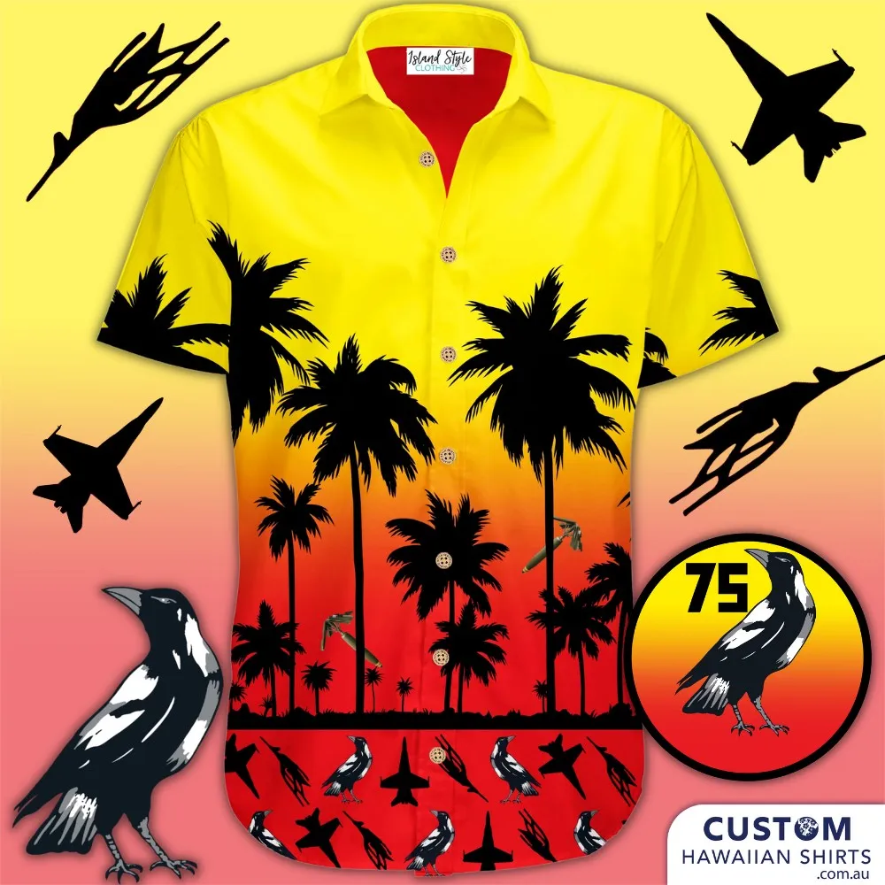 75 SQD, AUSSIE RAAF, ADF - Custom Shirts