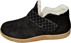 Ankle Boots for Women, Women's Moccasin Ankle Boots Ladies Warm Winter Indoor Outdoor House Shoes With Memory Foam