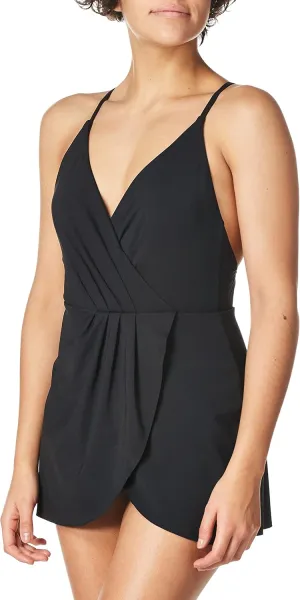 Anne Cole - Swim Dress with Skirted Bottom
