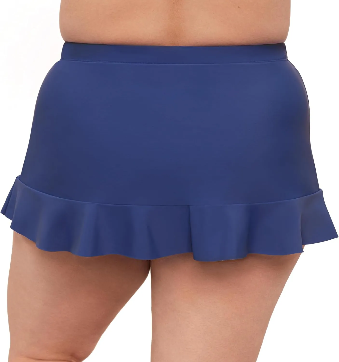 Aqua Green Women's Standard Ruffle Skirted Bottom