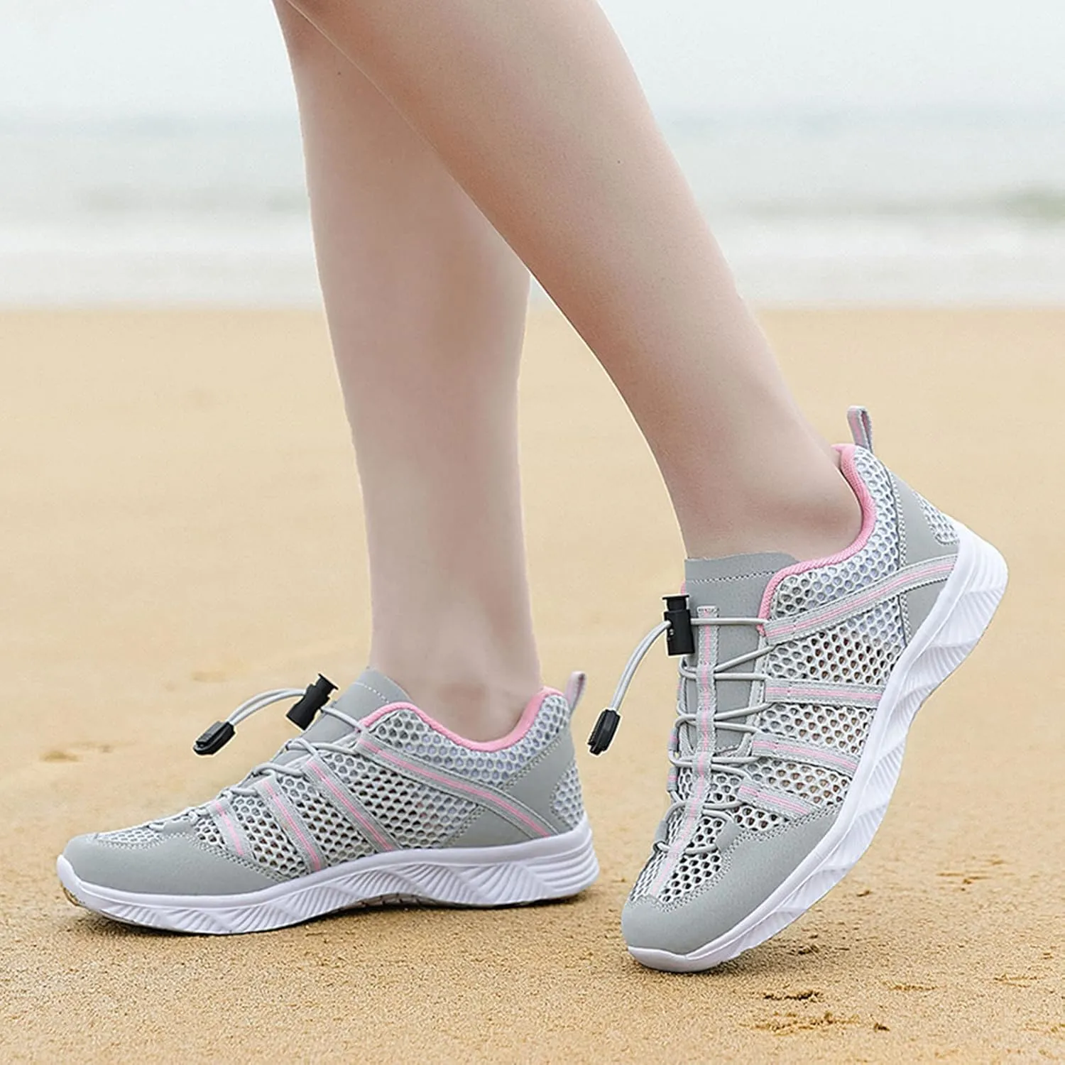 Aqua Shoes Mens Womens Quick Dry Water Swim Beach Pool Surf Hiking Kayaking Diving Yoga Barefoot Outdoor Sports Design