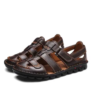 Aule Cut Out CO1 Leather Sandals