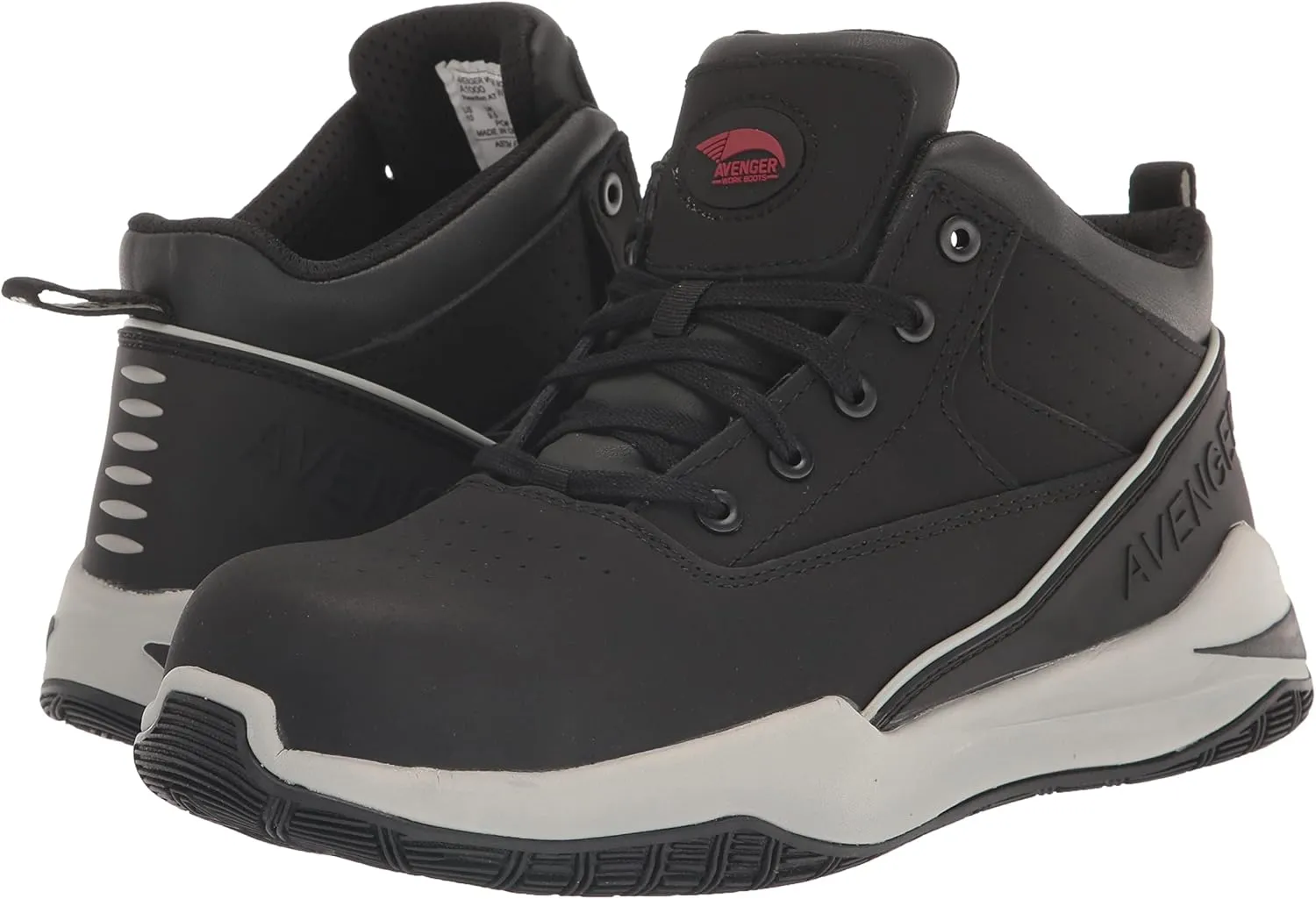 Avenger Work Boots Men's Aluminum Toe A1000 Industrial Shoe