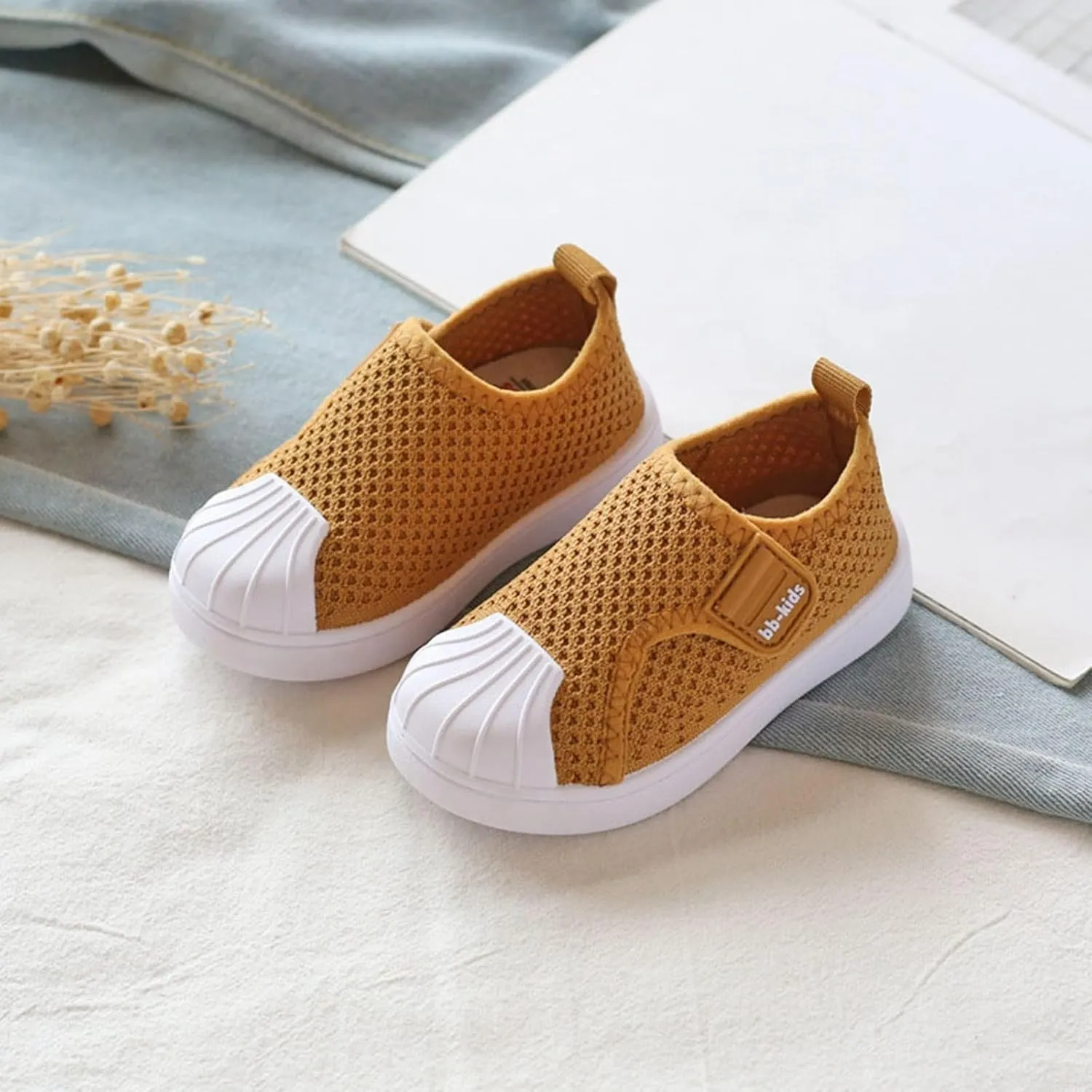 Baby Boy Girl Water Sport Shoes Mesh Quick-Dry Beach Swim Pool Barefoot Shoes Lightweight Breathable Non-Slip Walking Sneaker