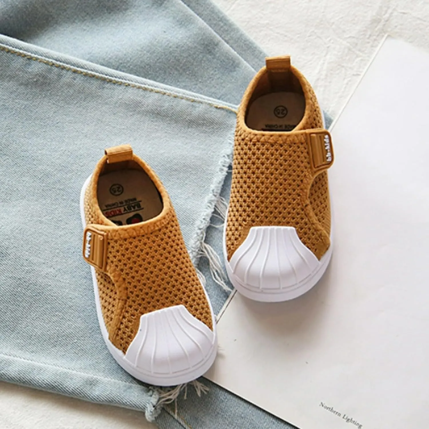 Baby Boy Girl Water Sport Shoes Mesh Quick-Dry Beach Swim Pool Barefoot Shoes Lightweight Breathable Non-Slip Walking Sneaker