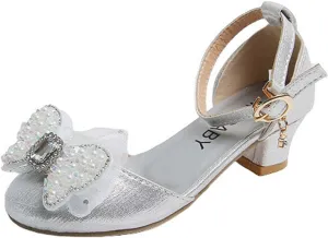 Baby Girl Children's Sandals Shoes Rhinestone Decoration Princess Slip On Shoes Casual Buckle Summer Sandals Party