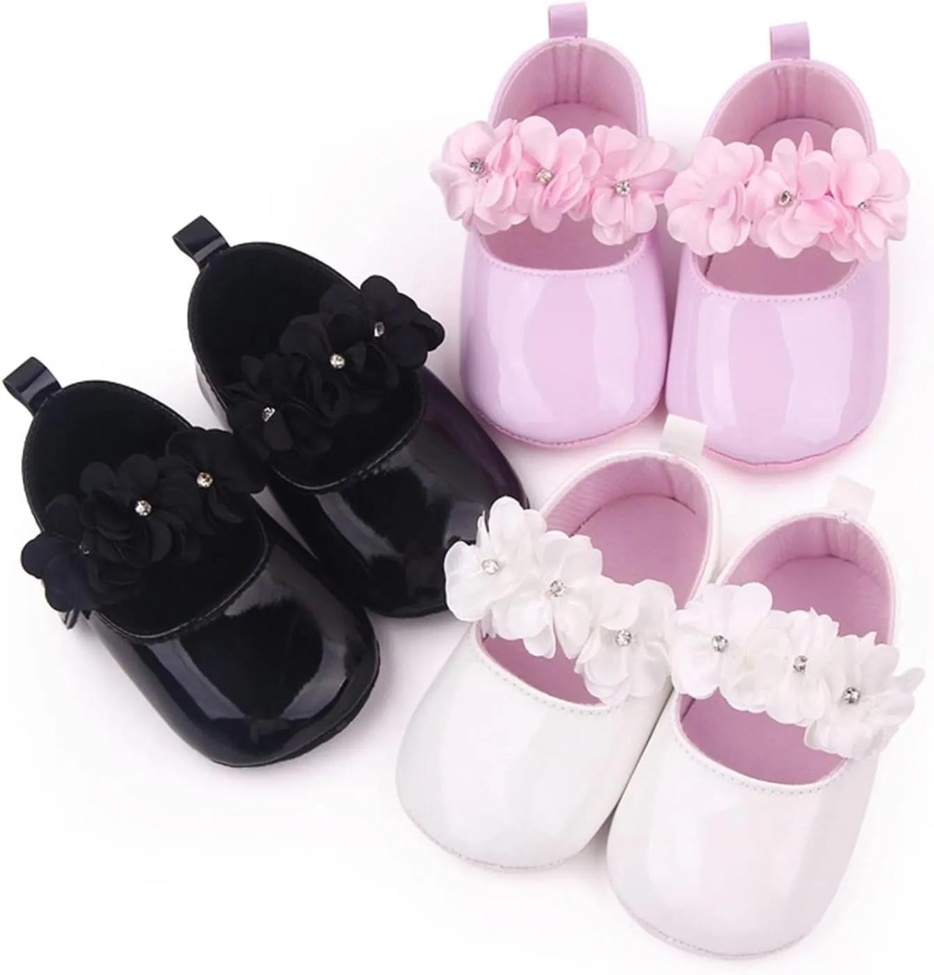 Baby Infant Formal Shoes Ankle Lightweight School Uniform Sneakers Toddler Girls First Walking Non Slip Sport Shoes