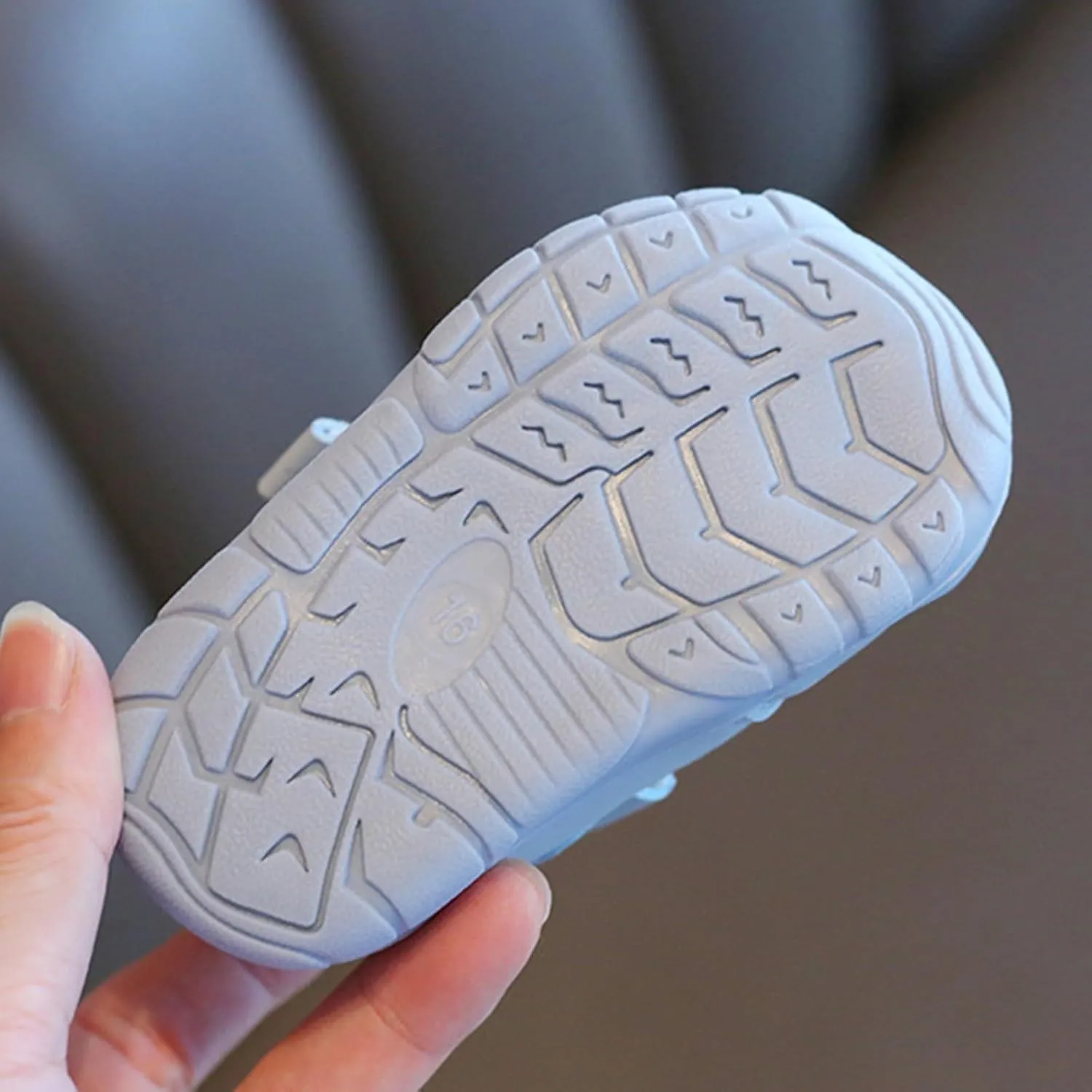 Baby Mesh Sneakers Toddler Boys Girls First Walkers Solid Sneakers Prewalkers Rubber Sole Comfortable Flat Shoes
