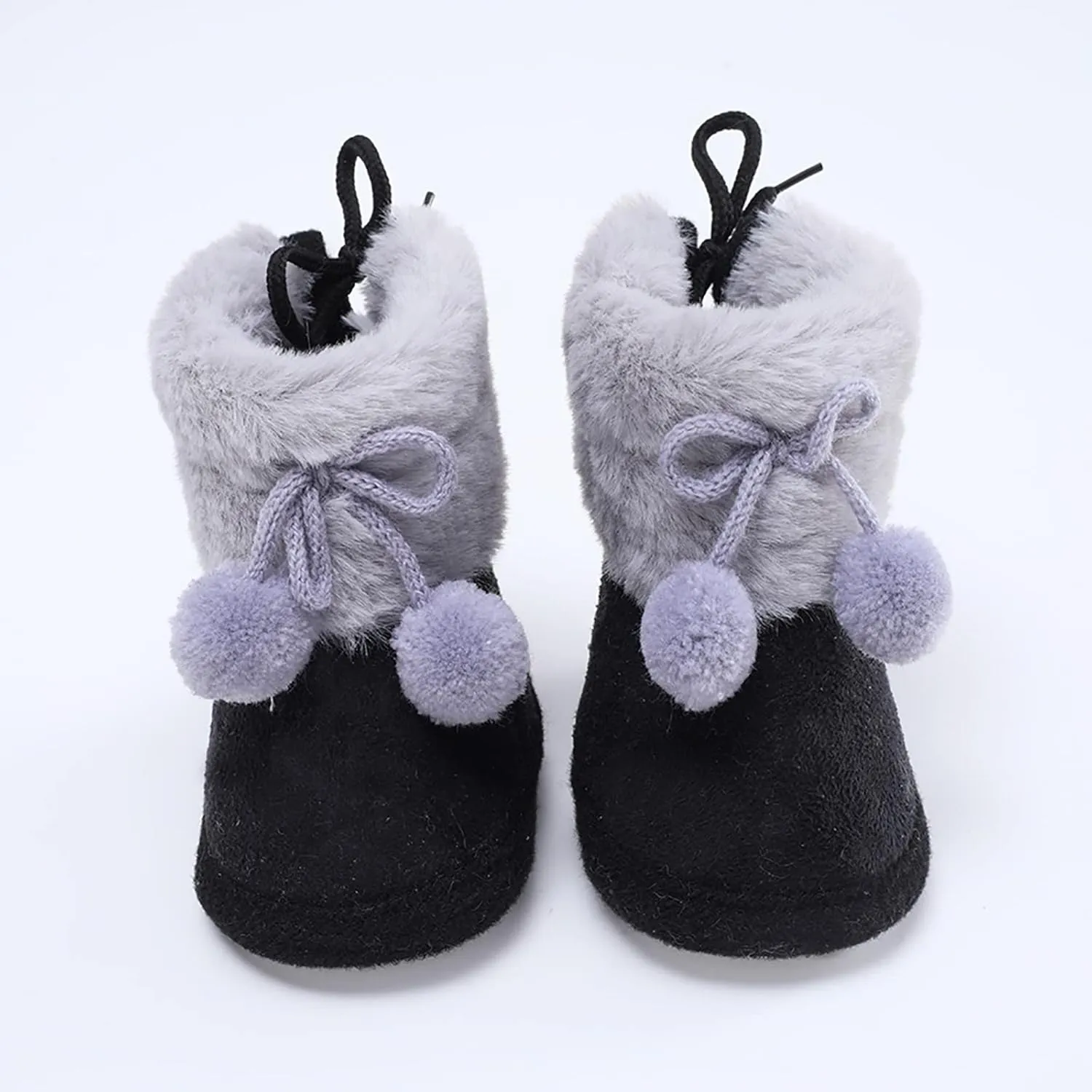 Baby Shoes Infant Baby Girls Boys Booties Warm Baby Socks Shoes Newborn Crib Shoes Baby Footwear House Shoes B