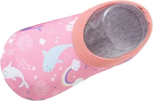 Baby Sock Shoes Water Shoes Baby Kids Socks Barefoot Shoes Swim Cartoon Non-Slip Girls Boys Baby Shoes White Shoes B
