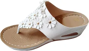 Beach Sandals for Woman Summer Comfortable Dress Flats Sandal Flat Sandal for Women Dressy Women Walking