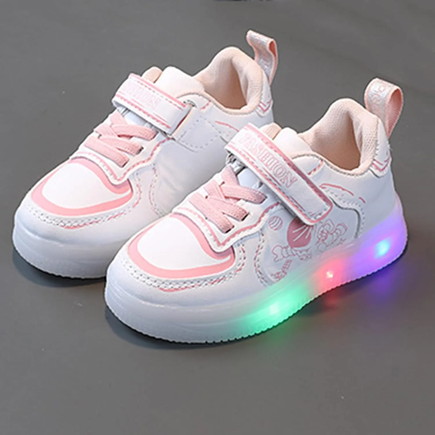 Boys Non Lace Sneakers Glitter Breathable Ankle Sport Shoes Toddler Outdoor Running First Walking Shoes Comfy Casual
