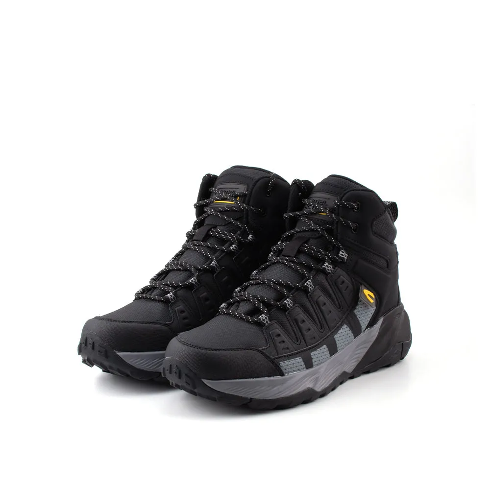 camel active High Cut Microfiber Boots Men Black GRIFFORD 882354-WA1SSV-1