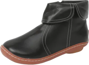 Cathalem Booties for Women, Ankle Boots for Women 2024 New Arch Support Booties Side Zip-up Vintage Leather Damping Shoes