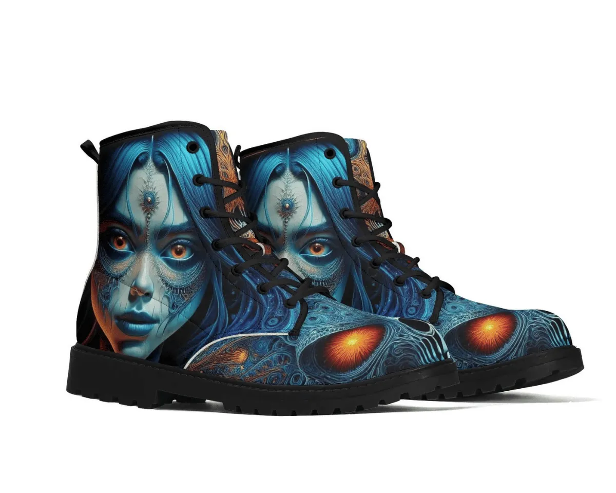 Celestial Being Leather Boots