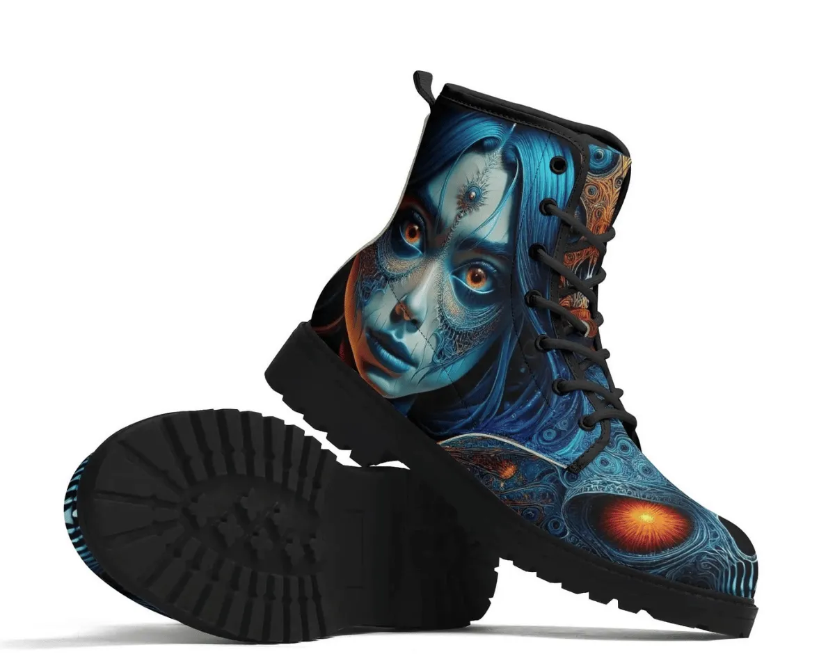 Celestial Being Leather Boots