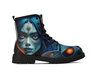 Celestial Being Leather Boots