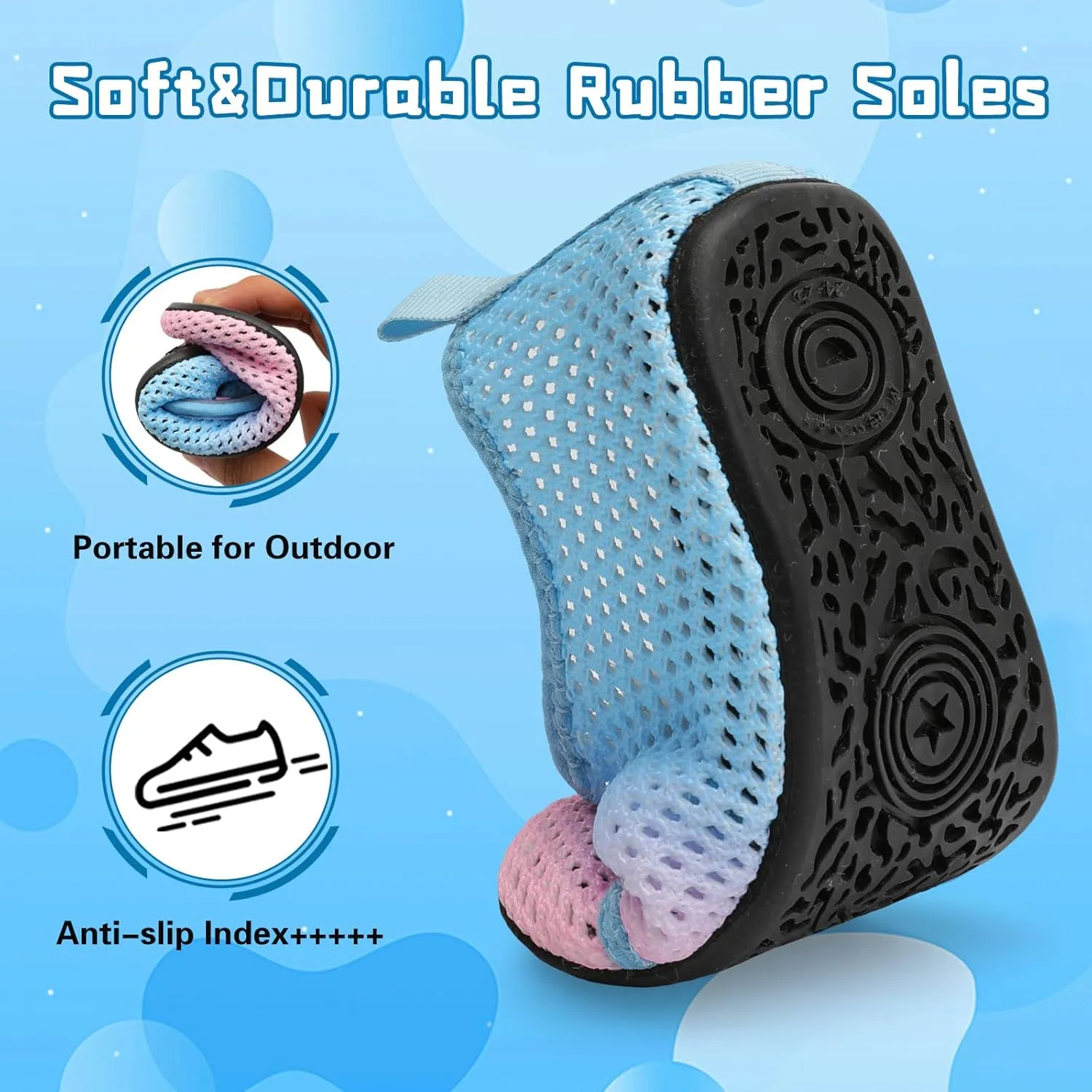 Centipede Demon Kids Water Shoes Boys Girls Breathable Swim Pool Shoes Quick Dry Toddler Aqua Socks Barefoot Beach Sandals for Outdoor Water Sports Little/Big Kids