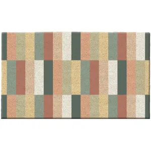 Color Block Doormat