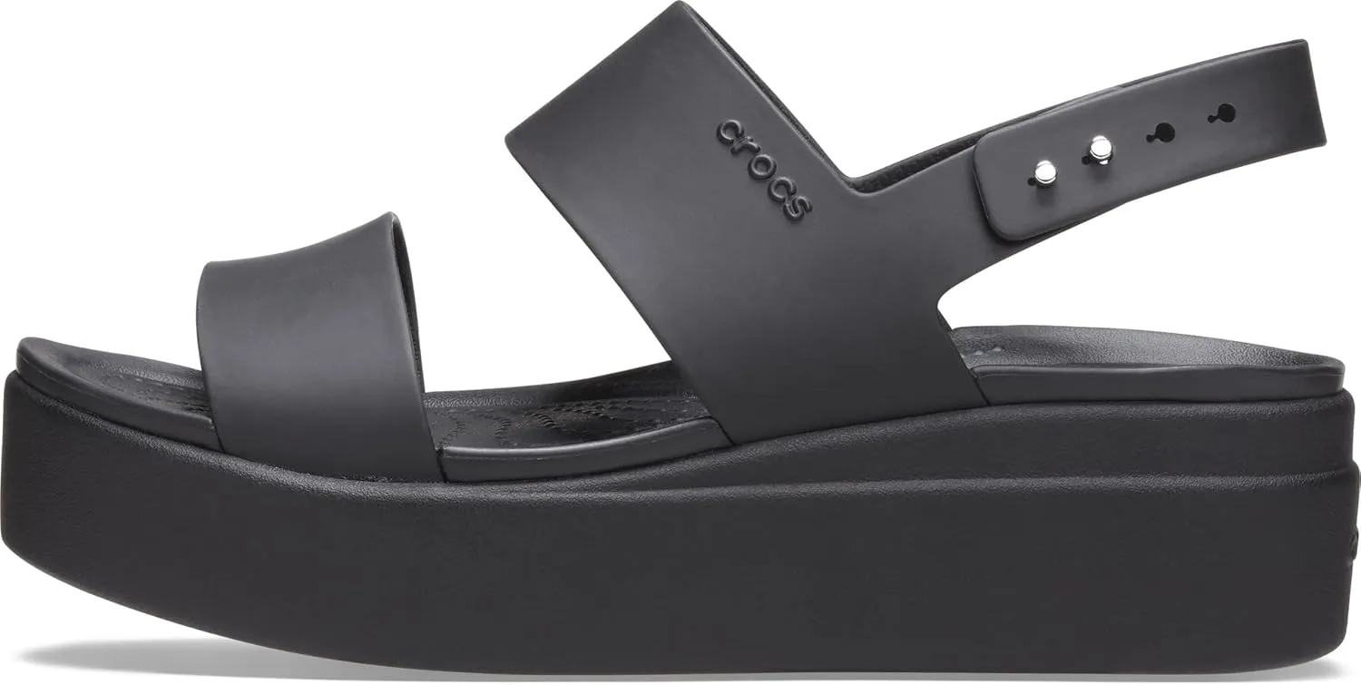 Crocs Women's Brooklyn Low Wedge Sandals