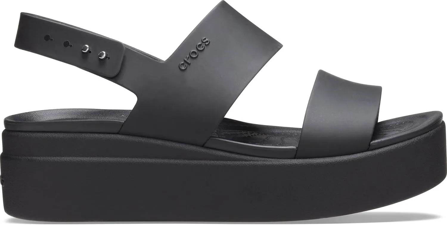 Crocs Women's Brooklyn Low Wedge Sandals