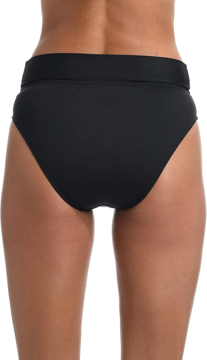 Cross Over High Waist Bikini Swimsuit Bottom
