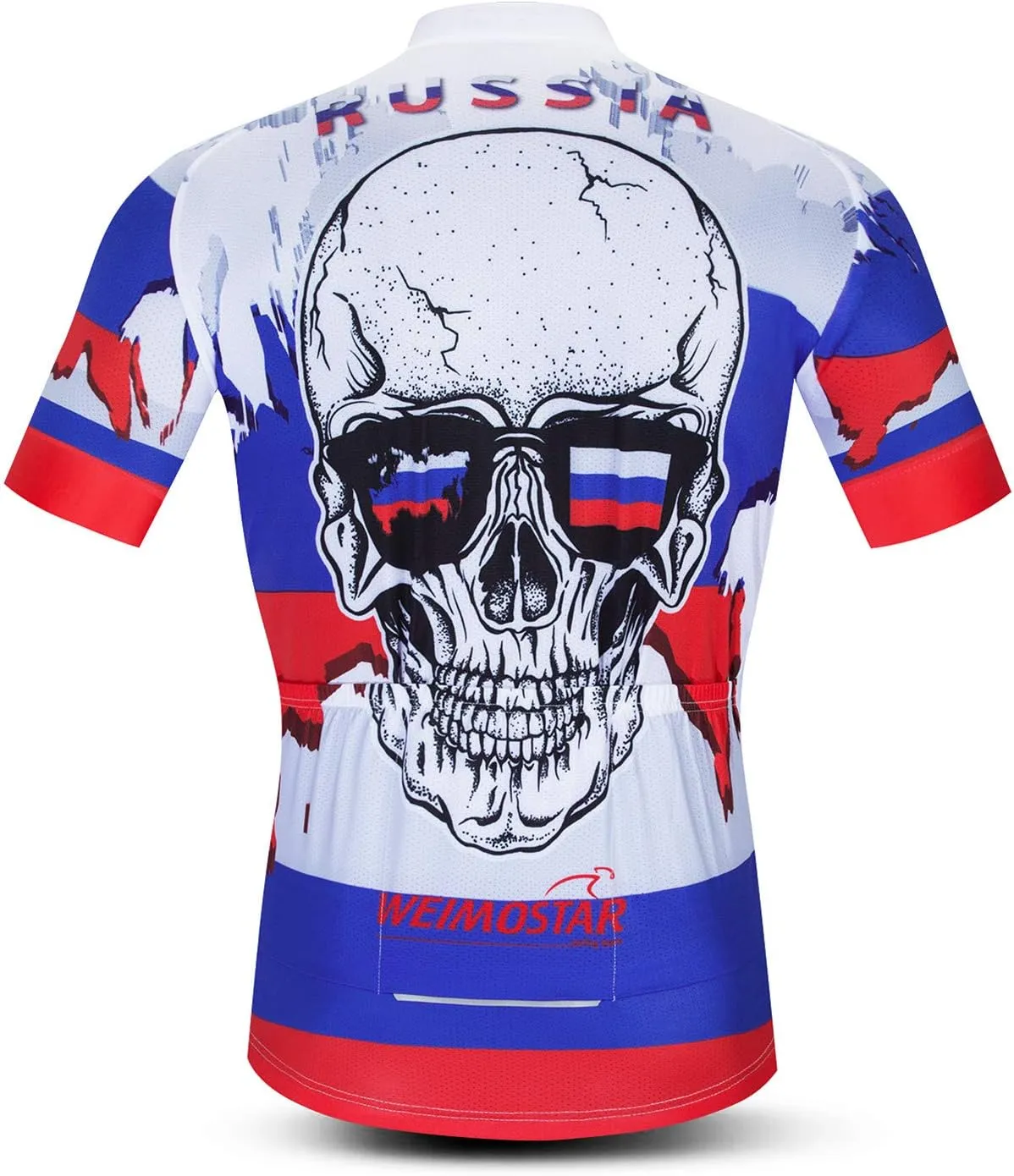 Cycling Jersey Mens Short Sleeve Full Zipper Bike Bicycle Top Shirts Breathable Clothing National Flag
