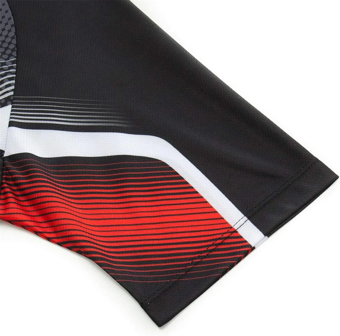 Cycling Jerseys Sets Short Sleeve Bike Clothing Suits Bicycle top Men MTB Jersey Breathable Summer