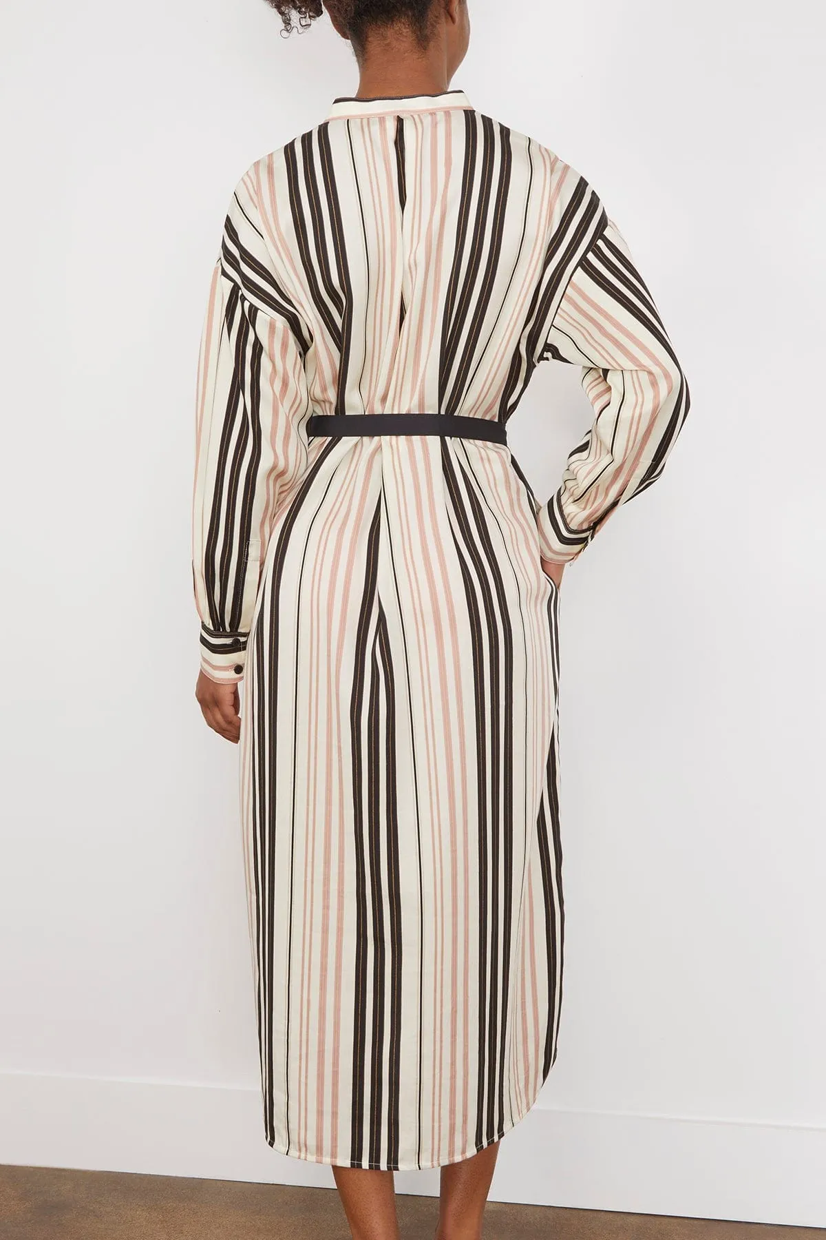 Dinka Midi Dress in Savanna Ecru