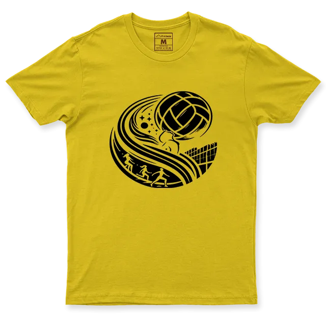 Drifit Shirt: Volleyball Moon