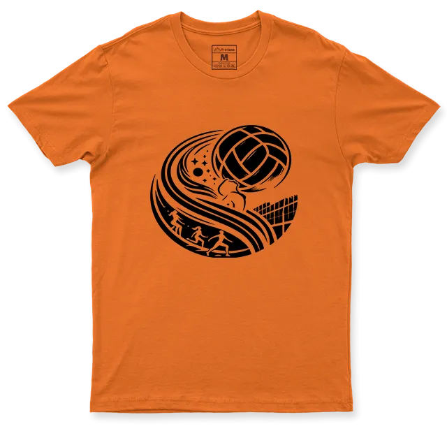 Drifit Shirt: Volleyball Moon