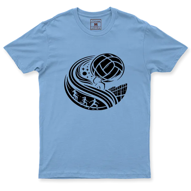 Drifit Shirt: Volleyball Moon