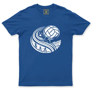 Drifit Shirt: Volleyball Moon