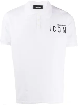 Dsquared2 mini icon tennis polo shirt