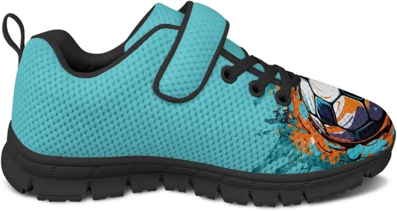Elastic Boys Running Shoes Slip On Sneakers for Indoor Outdoor