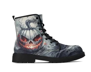 Ember Vine Leather Boots