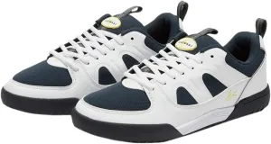 eS Mens Silo SC White Skate Inspired Sneakers Shoes 8.5, Navy