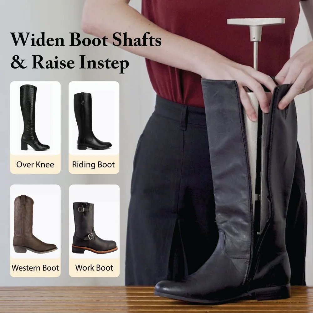 FootFitter Cast Aluminum Combination Boot Instep and Shaft Stretcher