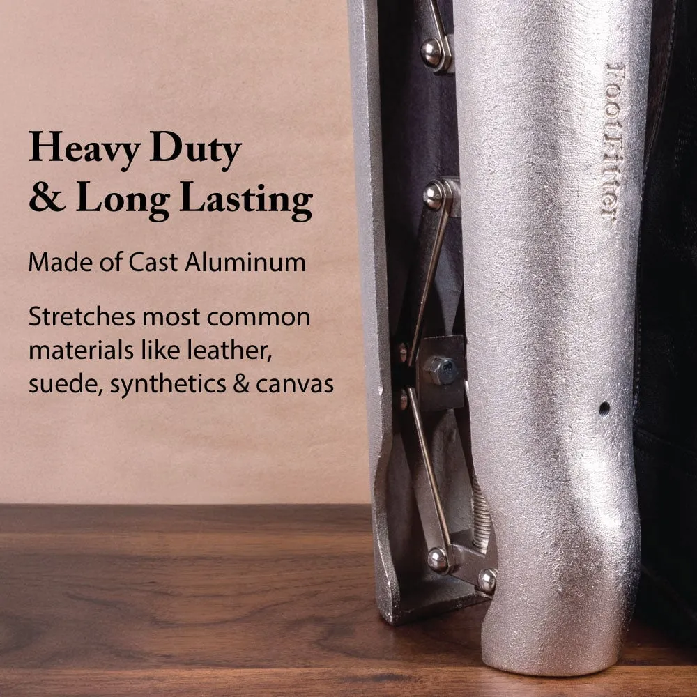 FootFitter Cast Aluminum Combination Boot Instep and Shaft Stretcher
