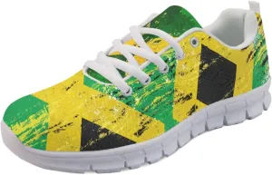 Forchrinse Green Galaxy Starry Space Nebula Running Shoes for Men Women,Lightweight Sports Gym Jogging Athletic Shoes