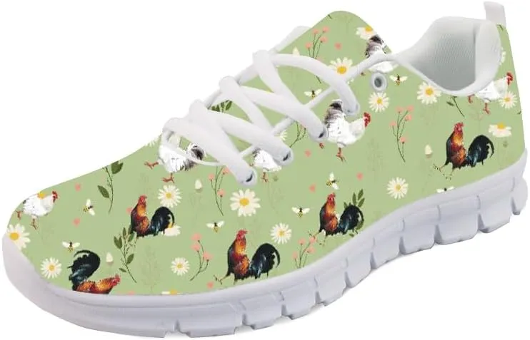 Forchrinse Leopard Print Mens Lightweight Breathable Walking Shoes Sports Gym Jogging Athletic Shoes for Women Men