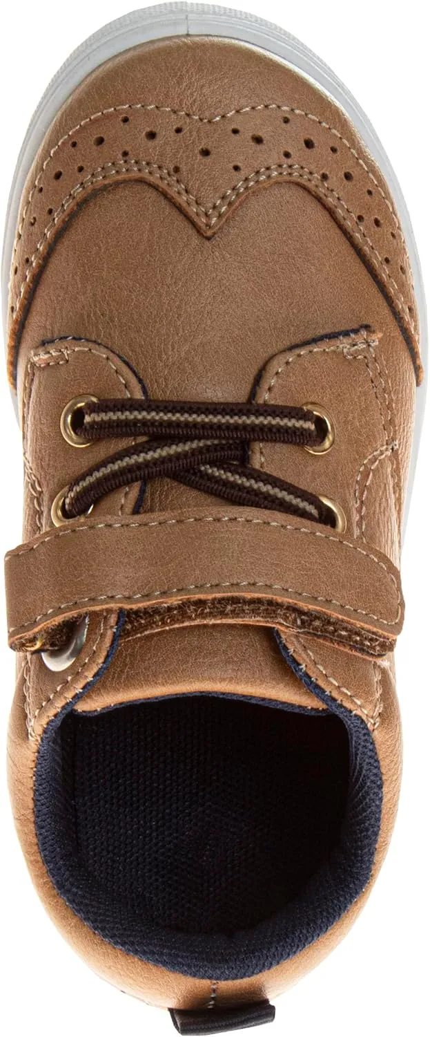 French Toast Boy Sneakers Laceless - Toddlers Athletic Casual Kids Canvas Shoes